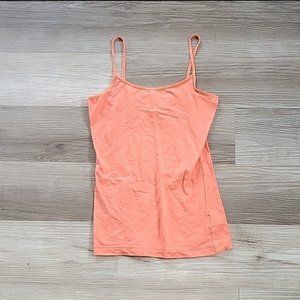 Arizona Orange/Peach/Coral Tank Cami Sizs Medium